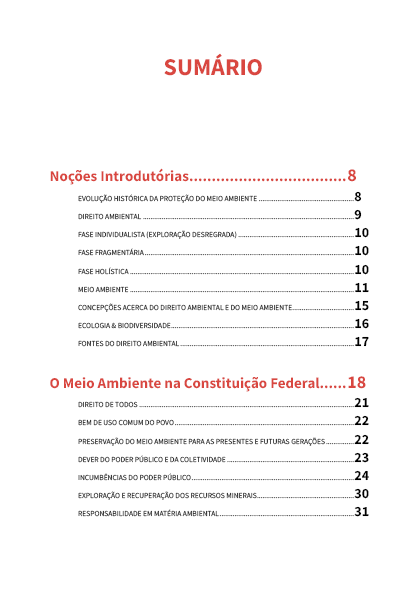 Direito Ambiental para Concursos