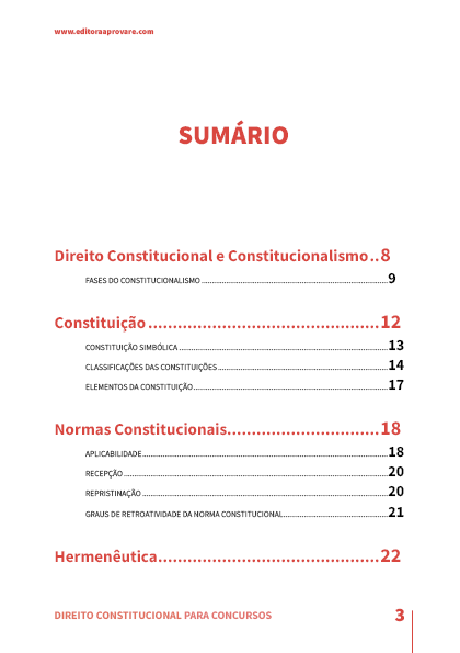 Direito Constitucional para Concursos