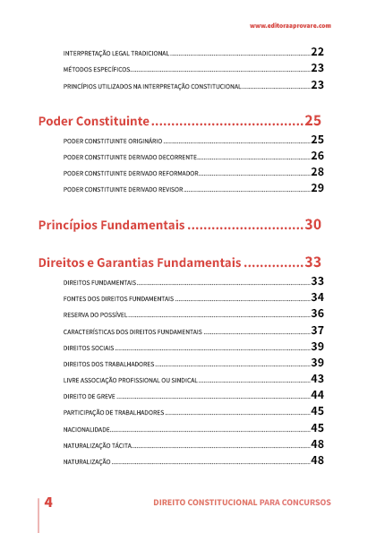 Direito Constitucional para Concursos