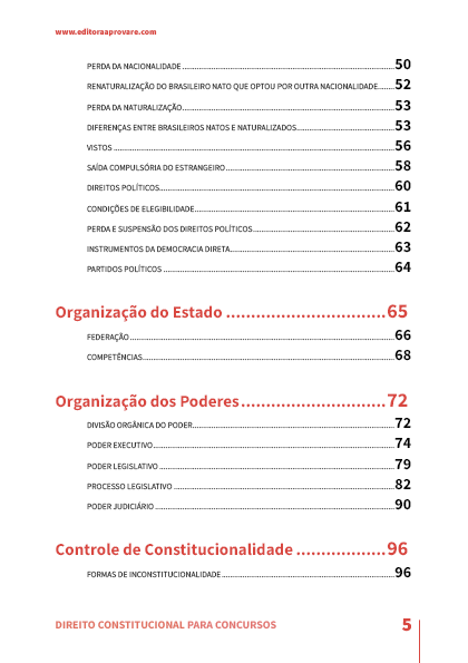 Direito Constitucional para Concursos