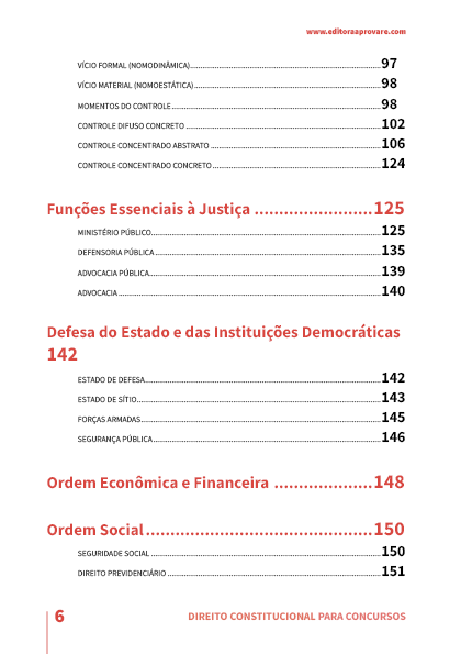 Direito Constitucional para Concursos