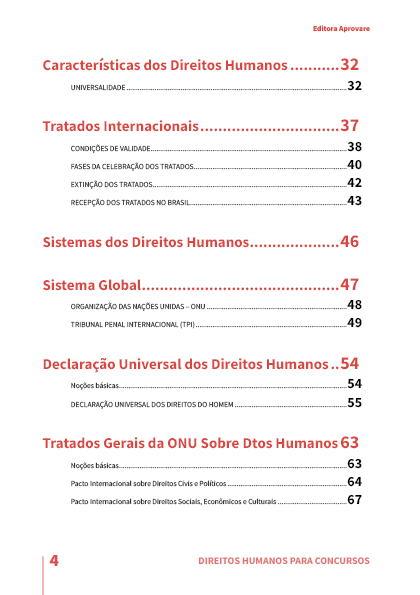 Direitos Humanos para Concursos