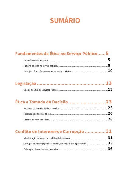 Ética no Serviço Público para Concursos