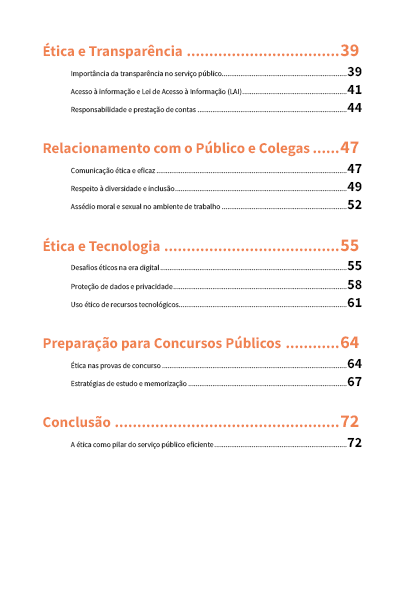 Ética no Serviço Público para Concursos