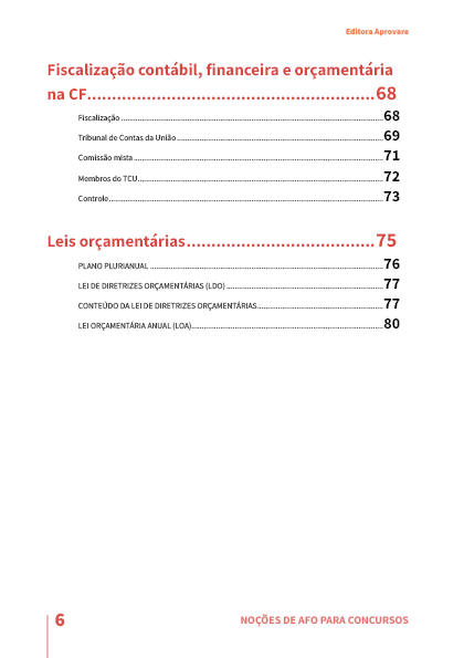 Noções de Administração Financeira e Orçamentária para Concursos