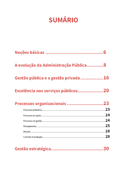 Noções de Administração Pública para Concursos