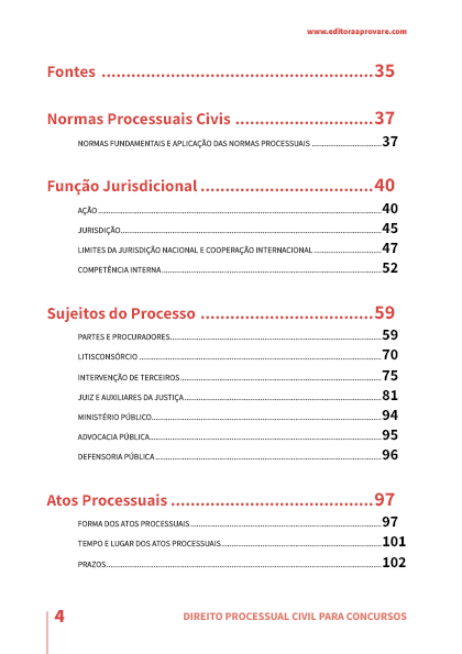 Direito Processual Civil para Concursos