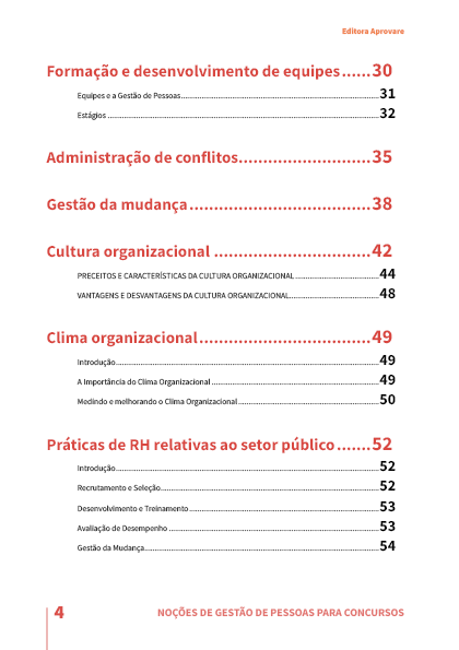 Noções de Gestão de Pessoas para Concursos
